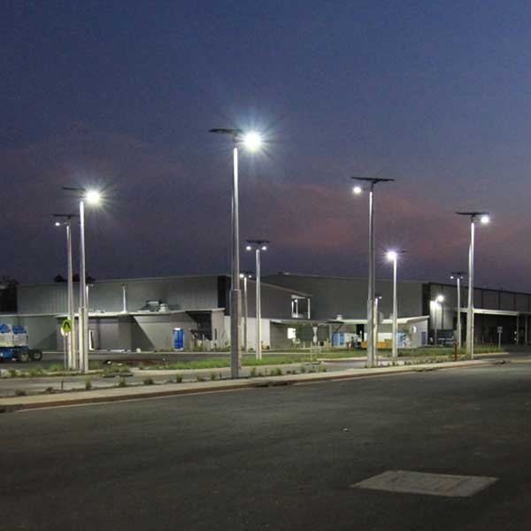 The largest solar lighting installation in Australia, Vertex® solar lighting was a prominent component of the 2014 major upgrade of the Robertson Barracks in the NT.